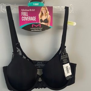 Maidenform t-shirt ful cover bra.